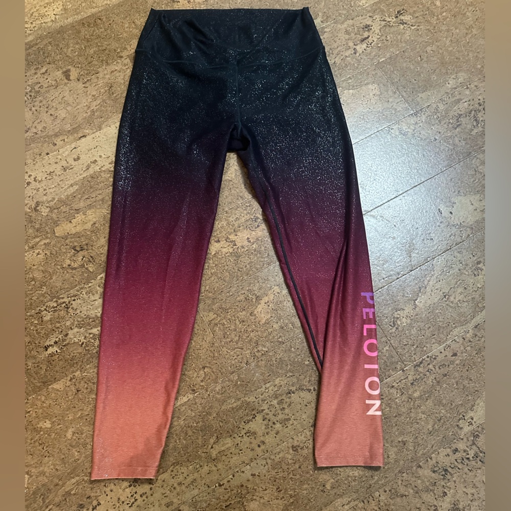 XXL WITH x Peloton sunrise leggings in VGUC
